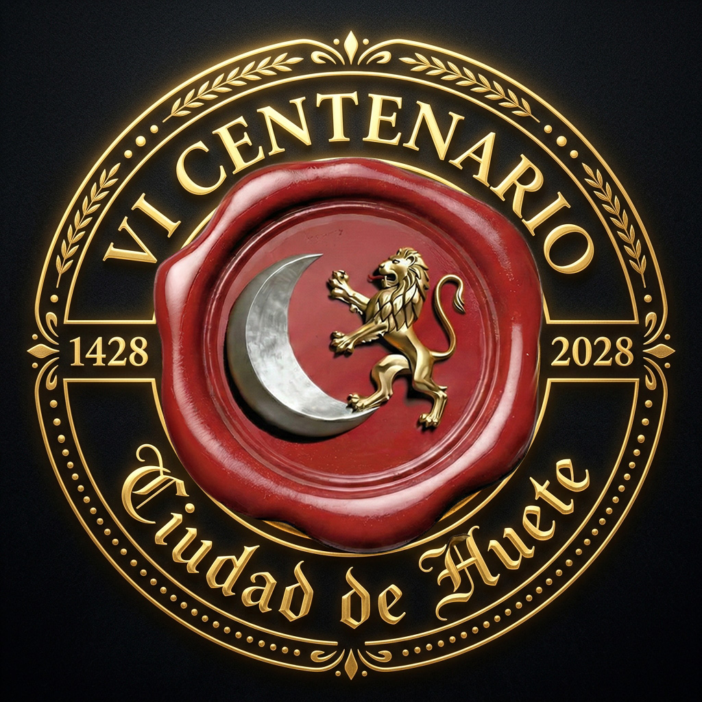 Logo VI Centenario Ciudad de Huete (1428-2028)